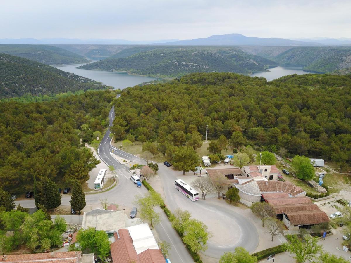 Hotel Vrata Krke Lozovac Exteriér fotografie